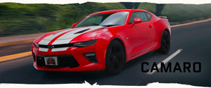 Chevy Chevrolet Camaro 2014 2015 2016 2017 2018 2019 2020 Vinyl Decals White on Red Graphics and Decals 
