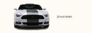 Ford Mustang Center Stripes with optional Pinstriping (2015-2017) - Stripe Source