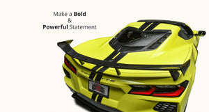 Chevrolet Corvette Racing Stripes (Twin Rally Stripes with Optional Pinstriping, 2020-2023) - Stripe Source