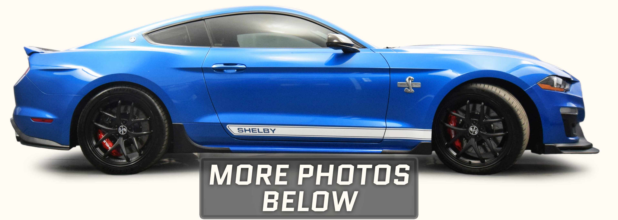 2022 Mustang Gt Stripe Kit