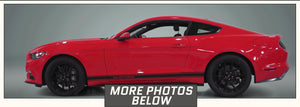 Ford Mustang Rocker Panel Side Stripes - Stripe Source