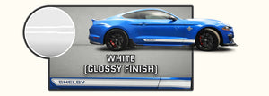 Shelby GT500 Side Stripes (Rocker Panel Decal for a Ford Mustang, 2020-2022) - Stripe Source