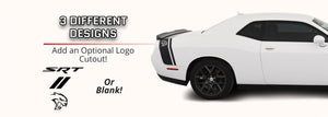 Dodge Challenger Tailband Decal (Rear Trunk Stripe, All Models 2015-2022) - Stripe Source