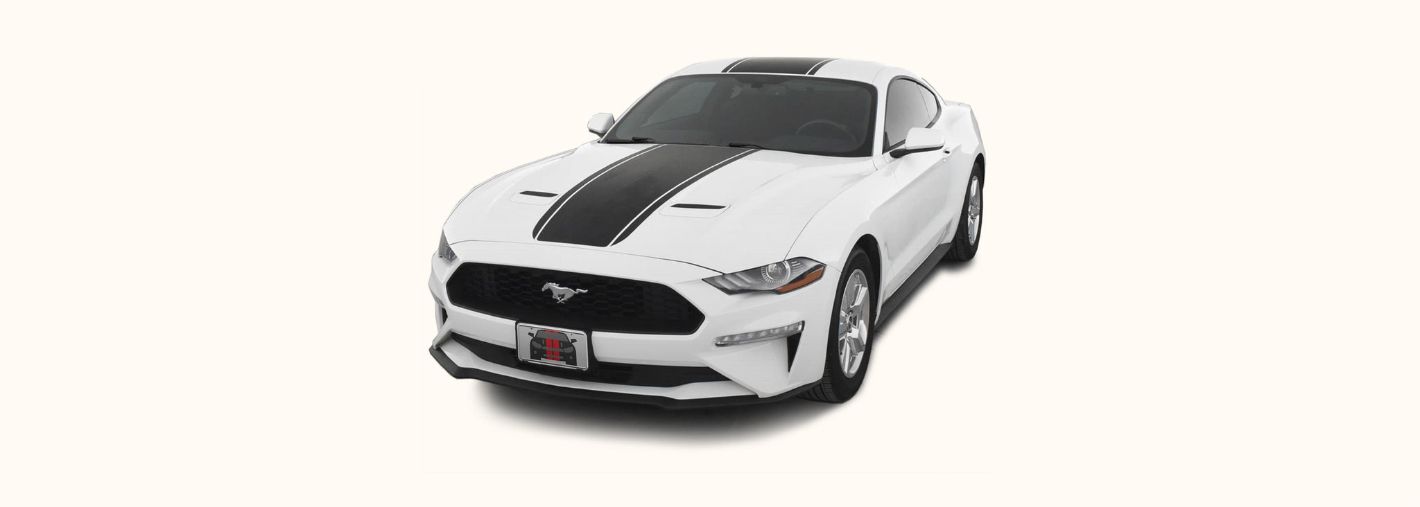 Ford Mustang Center Stripes (2018, 2019, 2020, 2021) - Stripe Source