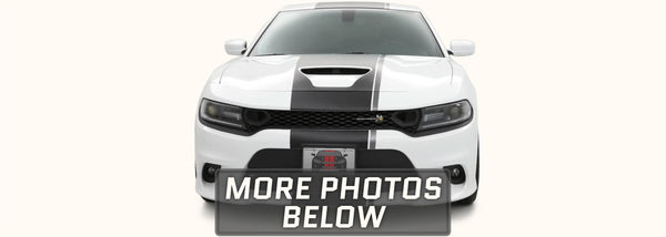 Dodge Charger Center Stripes (Thick Stripe with Optional Pinstriping for a  GT, Scat Pack, SRT, R/T, Hellcat 2015-2022)