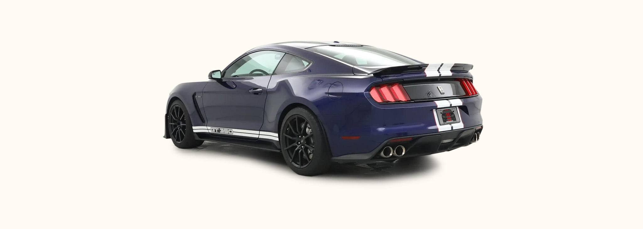 Shelby GT350 Side Stripes with GT350 Text (2015-2020) - Stripe Source