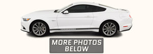 Ford Mustang Side Stripes with MUSTANG GT Text (2015-2021) - Stripe Source