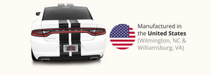 Dodge Charger Thin Stripes (Dual Rally Racing Stripes for a SE or SXT, 2015-2022) - Stripe Source