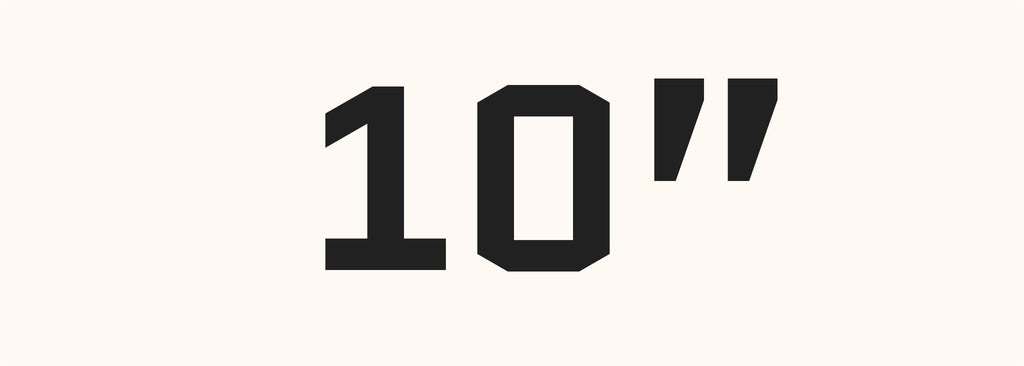 Upgrade to 10" - Stripe Source