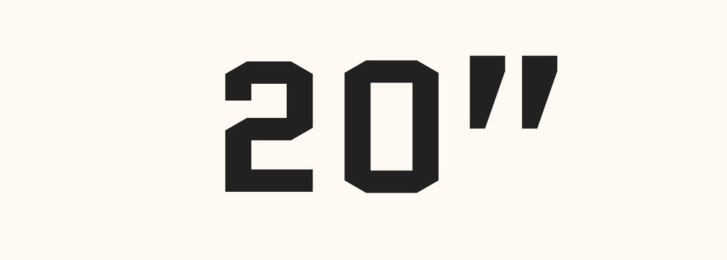Upgrade to 20" - Stripe Source