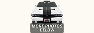 Dodge Challenger Twin Rally Racing Stripes with Optional Pinstriping (2015-2021) - Stripe Source