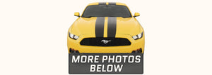 Ford Mustang Dual Tapered Racing Stripes (2015-2016-2017) - Stripe Source