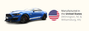 Shelby GT500 Side Stripes (Rocker Panel Decal for a Ford Mustang, 2020-2022) - Stripe Source