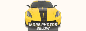 Chevrolet Corvette Racing Stripes (Twin Rally Stripes with Optional Pinstriping, 2014-2019) - Stripe Source