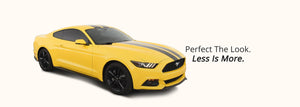 Ford Mustang Dual Tapered Racing Stripes (2015-2016-2017) - Stripe Source